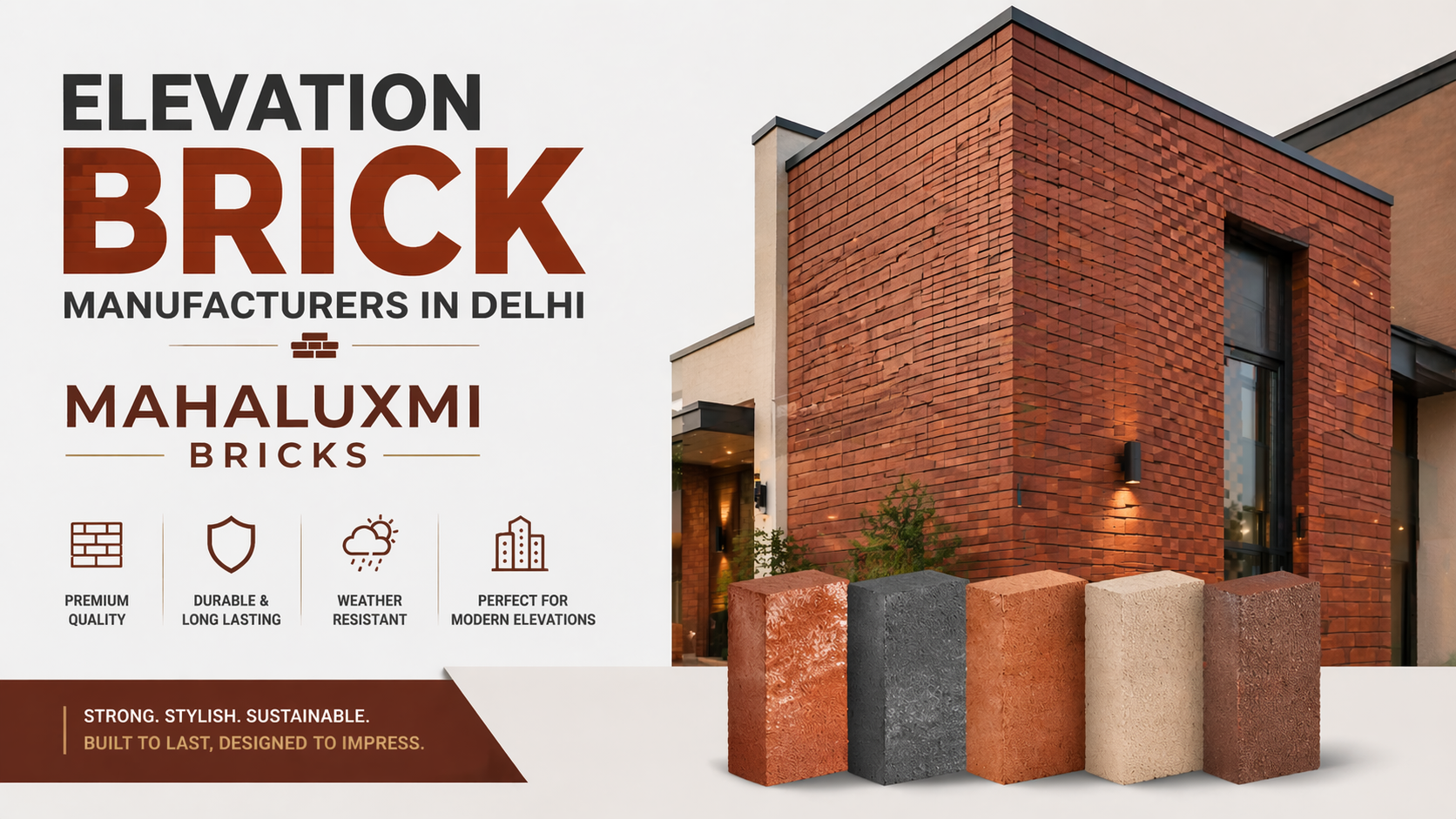 Elevation Brick Manufacturers in Delhi