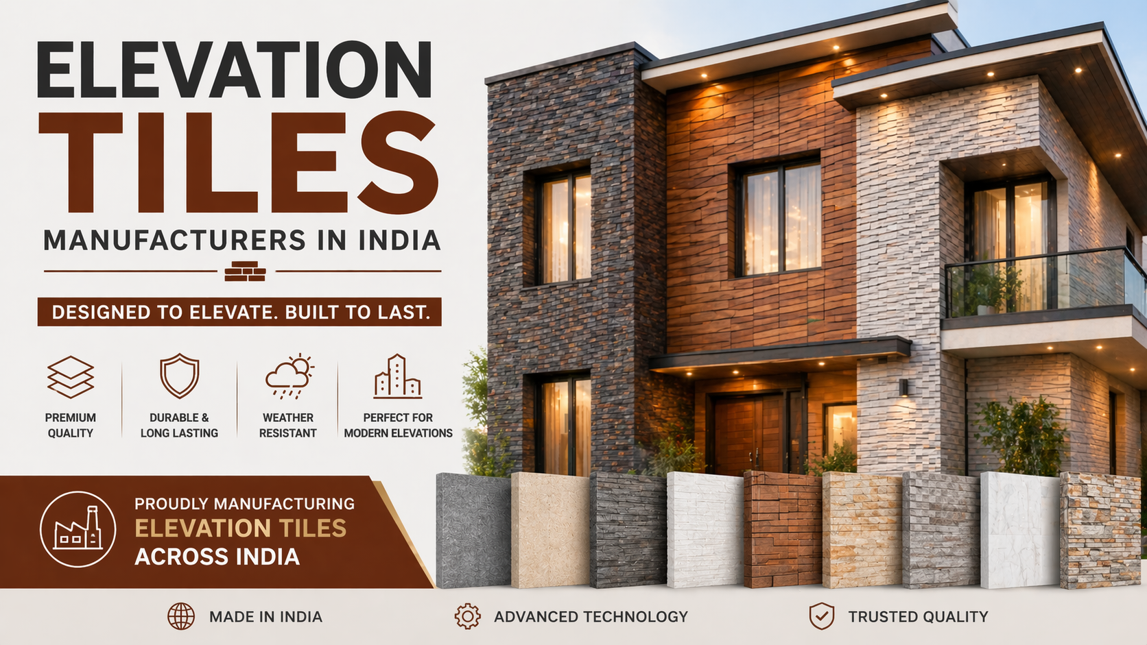 Elevation Tiles Manufacturers in India