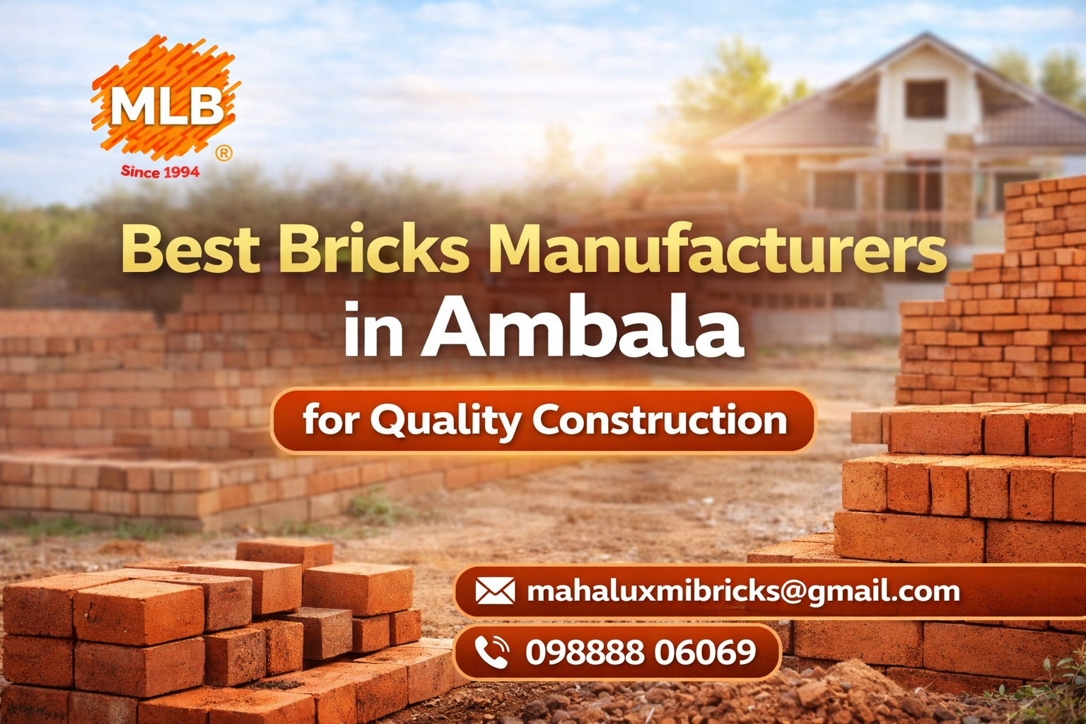 Best Bricks Manufacturers in Ambala