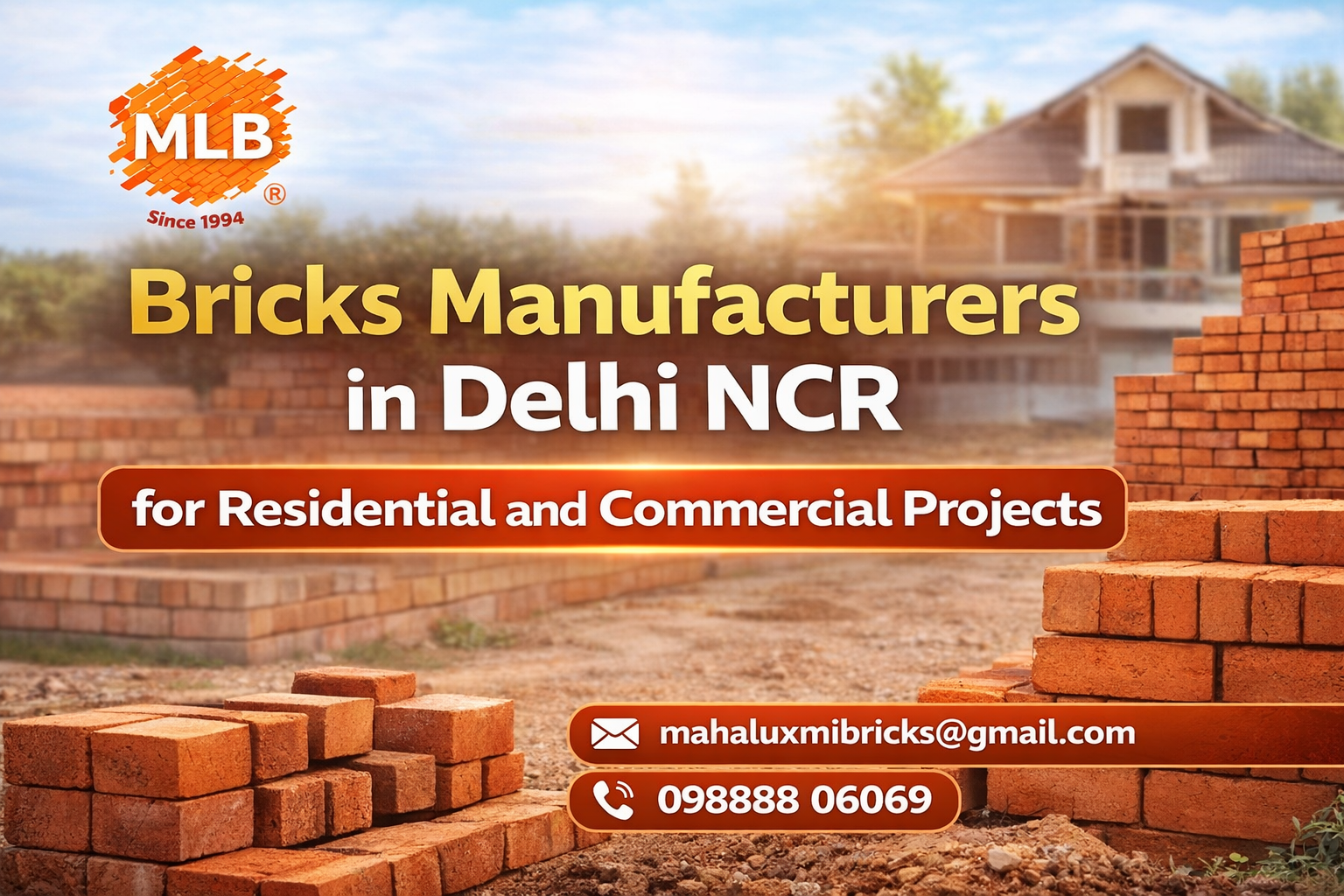 Bricks Manufacturers in Delhi NCR