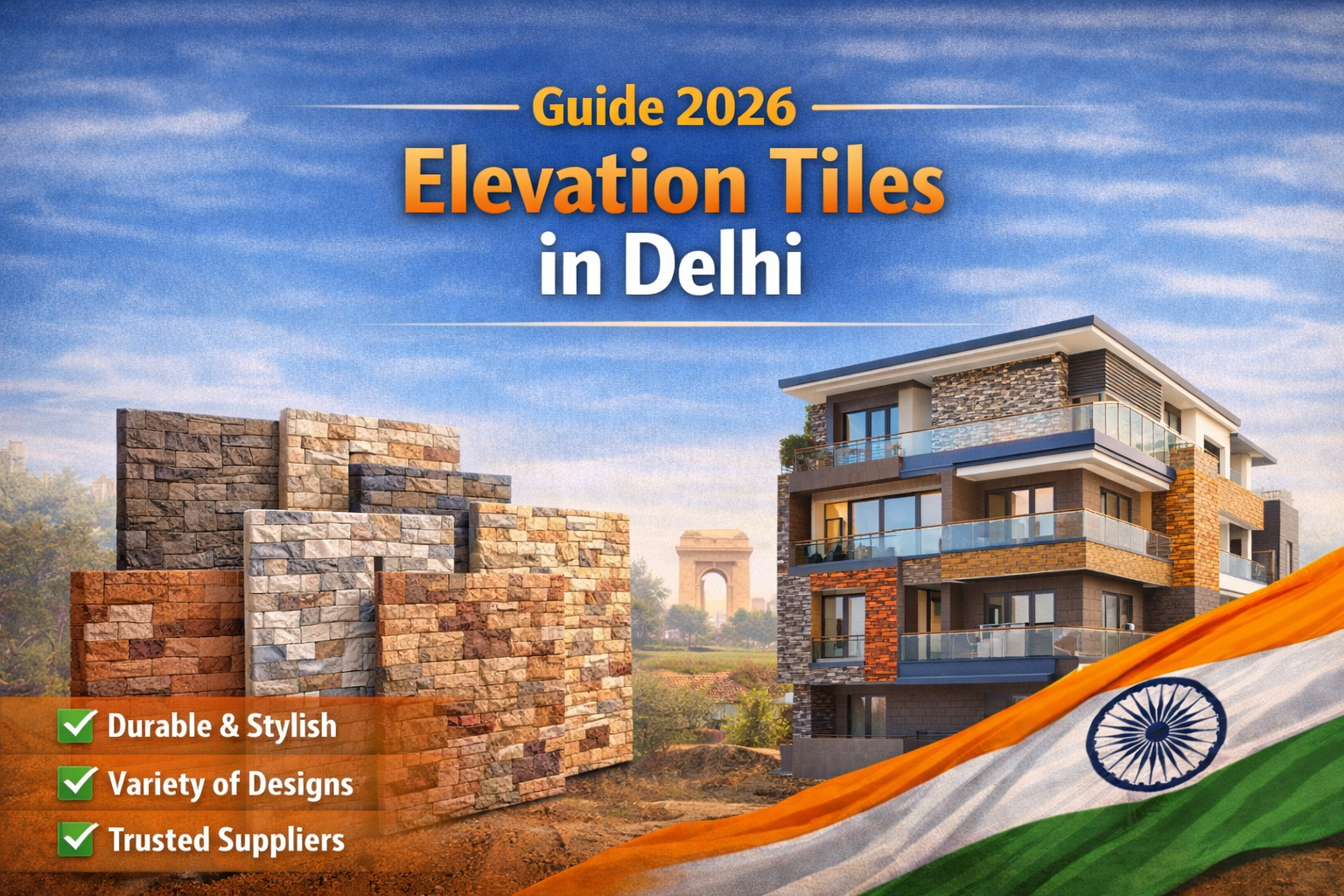 Elevation Tiles Manufacturers in Delhi