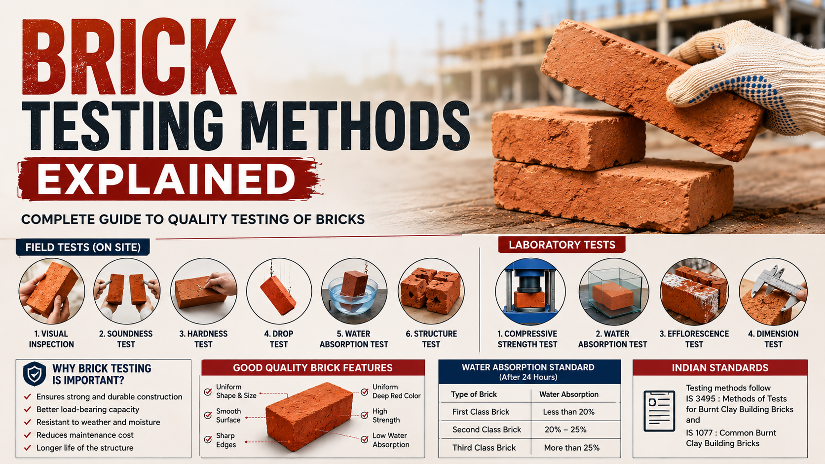 Brick Testing Methods Explained