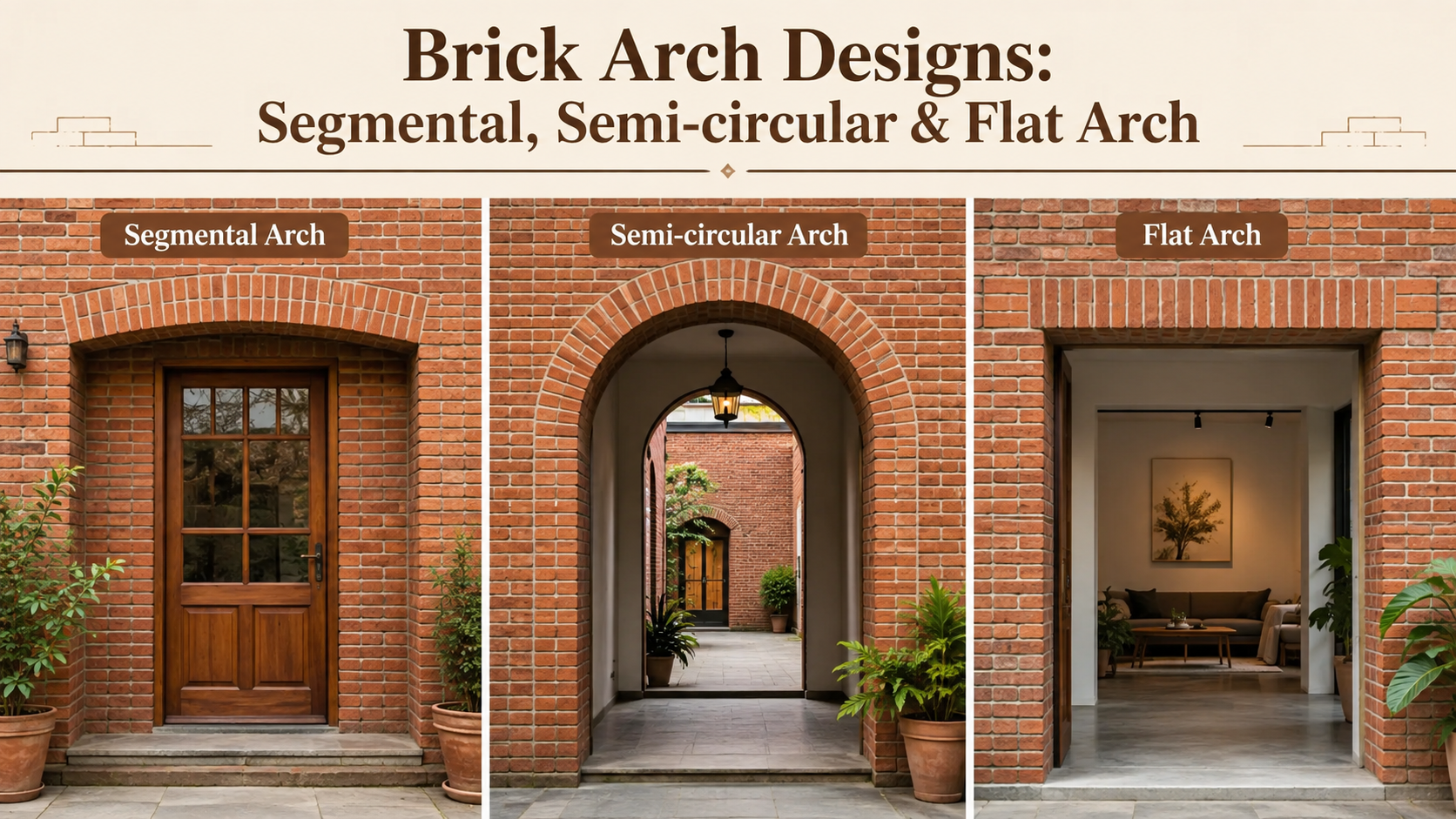 Brick Arch Designs